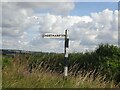 SP3320 : Fingerpost, Chadlington by Mr Red