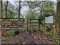 SO7977 : Entrance to the Wassell Wood Earthworks by Mat Fascione