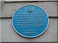 SE2933 : Permanent House Blue Plaque, The Headrow by David Hillas