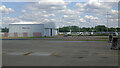 TL1221 : Harrods Aviation hangar at Luton Arport by Thomas Nugent