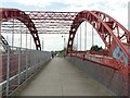 TG5208 : Vauxhall Bridge, pedestrian way by Alan Murray-Rust