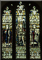 SK8306 : Memorial stained glass window, All Saints' church, Braunston-in-Rutland by Julian P Guffogg