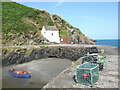 SM8132 : Quayside & Pilot's Office, Porthgain by Des Blenkinsopp