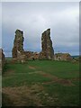 TR2269 : Reculver - Interior of ruined church and ruins of eastern end by Rob Farrow