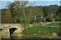 ST7861 : Approaching Limpley Stoke Bridge  1982 by Alan Murray-Rust