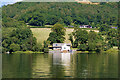 NY4321 : Boat House on the Shore at Gowbarrow Bay by David Dixon