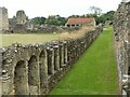 SE5478 : Lay brothers' lane, Byland Abbey by Alan Murray-Rust