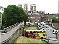 SE5951 : York - City Wall by Colin Smith