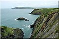 SN0239 : View from the Pembrokeshire Coast Path by Jeff Buck