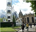 SP0687 : St Philip's Cathedral and a Big Wheel by Gerald England