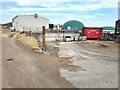 SK9620 : Loading bay at Park  House Farm by Oliver Dixon