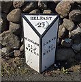 D3412 : Milepost near Glenarm by Rossographer