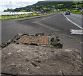 D2816 : Bench Mark, Carnlough by Rossographer