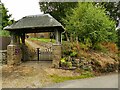 SE0317 : St John's, Rishworth: lychgate  by Stephen Craven