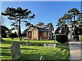 TM2330 : Non-conformist chapel, St. Nicholas's Cemetery, Dovercourt by Simon Mortimer