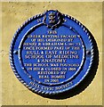 TA0929 : Heritage Plaque, Kingston upon Hull by Bernard Sharp