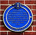 TA0827 : Heritage Plaque, Kingston upon Hull by Bernard Sharp