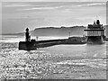 TR3339 : Admiralty Pier and Lighthouse, Dover by David Dixon