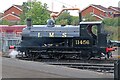 SO8376 : Severn Valley Railway - visiting LMS 2F by Chris Allen