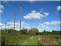 SZ0896 : Path in the Stour Valley Nature Reserve near Bournemouth by Malc McDonald