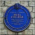 TA0829 : Heritage Plaque, Kingston upon Hull by Bernard Sharp