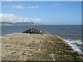 SY3491 : End of The Cobb, Lyme Regis by Malc McDonald