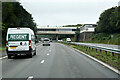 TQ8163 : Bridge at Medway Services (M2) by David Dixon