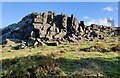 SK5014 : Hornstone crag at Beacon Hill by Mat Fascione