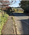 SO6521 : Towards a bend in the A40, Lea, Herefordshire by Jaggery