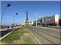 SD3035 : Blackpool Tower and Tramway by Adrian Taylor