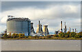 NS9581 : Grangemouth Refinery by Anne Burgess