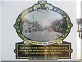 TQ0090 : High Street in the 1950's Plaque, Chalfont St Peter by David Hillas