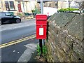 SE1836 : Queen Elizabeth II Postbox, Hall Road, Bradford by Stephen Armstrong