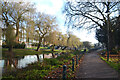 SJ9123 : Footpath by River Sow, Stafford by Rod Grealish