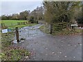 SJ6506 : Start of permissive bridleway off Coalmoor Lane by TCExplorer