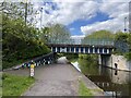 SJ8843 : Michelin Bridge (no.108A) on the Trent and Mersey Canal by Jonathan Hutchins