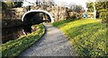 SD8843 : Approach to Daubers Bridge (#147 on Leeds & Liverpool Canal) from the south by Roger Templeman