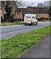 ST2984 : Manitou white van, Duffryn, Newport by Jaggery