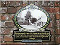 TQ0091 : Rickmansworth Lane Plaque (1) by David Hillas