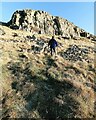 NS2260 : The Quadrocks (Cauld Rocks) Main Crag by Raibeart MacAoidh