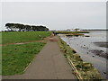 SZ1891 : Path to Mudeford Quay, Christchurch by Malc McDonald