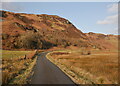 NM8620 : Road, Glen Scammadale by Craig Wallace