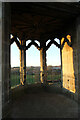 SK7954 : Oriel window at Newark Castle by Richard Croft