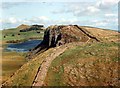 NY7667 : Hadrians Wall by Paul Allison