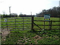 SU7251 : Entrance to Greywell Moors from the north by Jonathan Dew