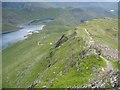  : Descent from Y Lliwedd to Llyn Llydaw by David Crocker