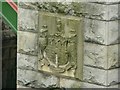 SE2535 : Civic Crest on Pier of Kirkstall Bridge by Rich Tea