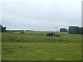 SJ6167 : Mowing at Marton Green by michael ely