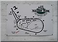 SK4400 : Mallory Park circuit map by E Gammie