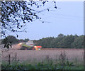 TR0946 : Harvesting at dusk by Stephen Craven